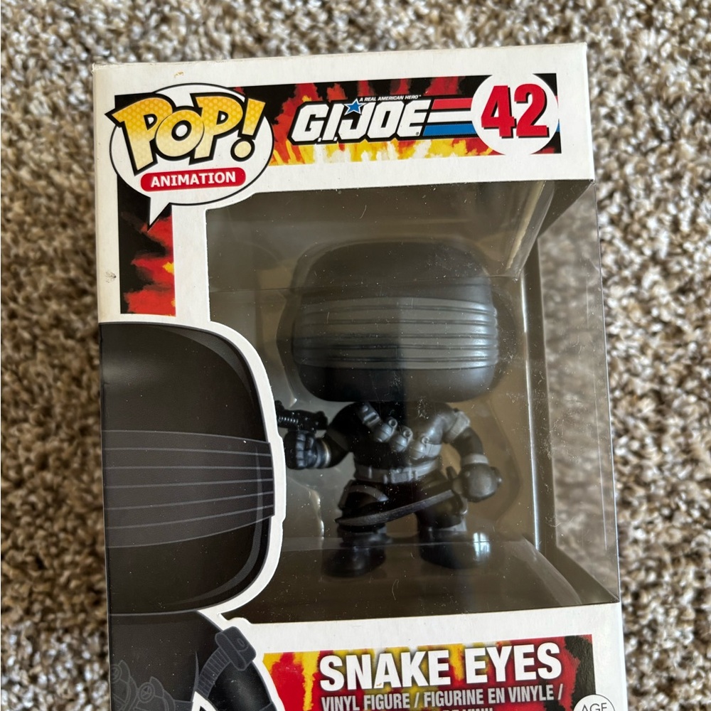 GI Joe Snake Eyes Vinyl Figure